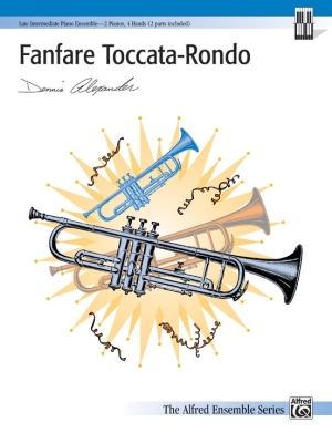 Alfred Publishing - Fanfare Toccata-Rondo - Alexander - Piano Duo (2 Pianos, 4 Hands) - Sheet Music