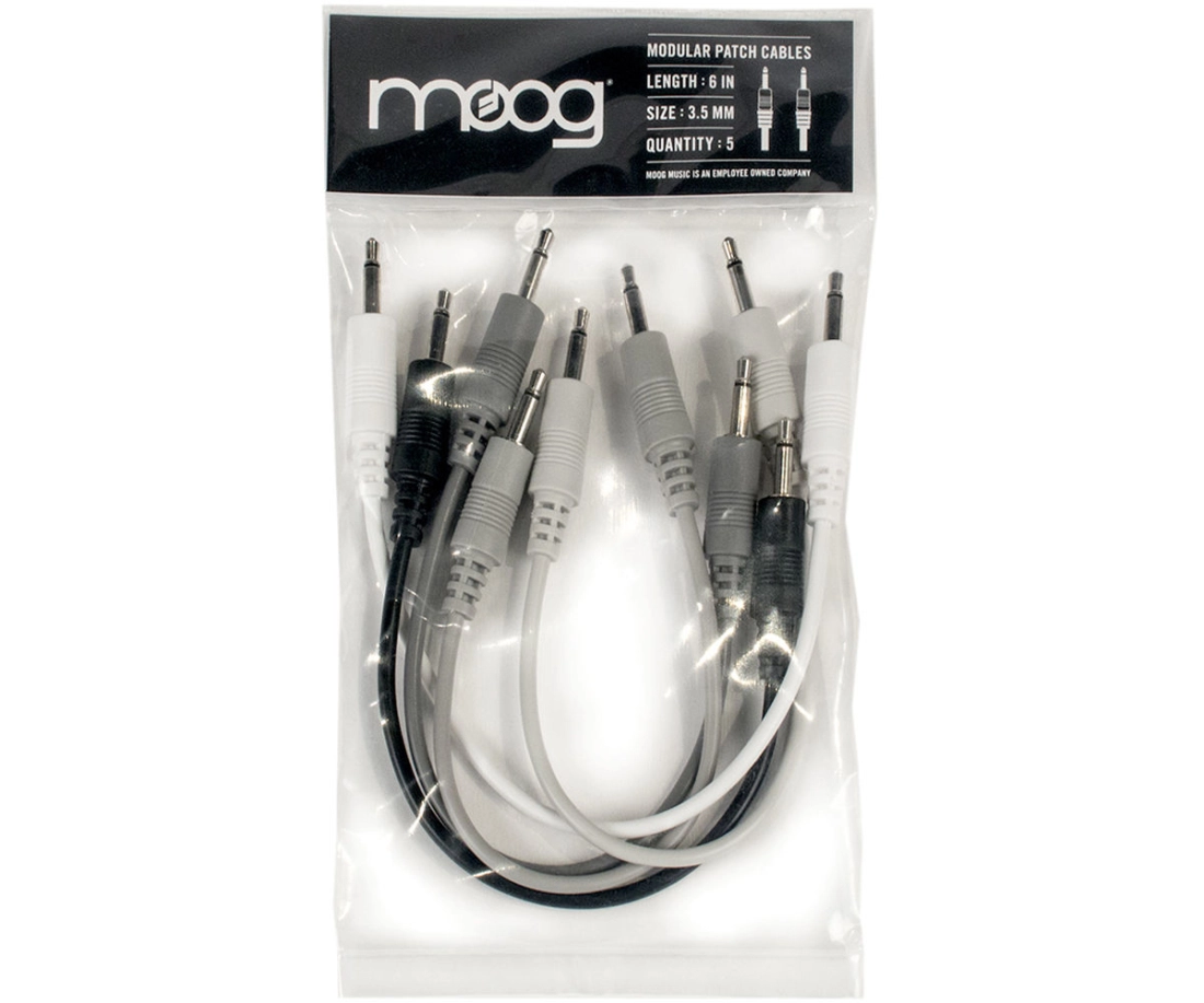 Semi-Modular Patch Cables (5 Pack) - 6\'\'