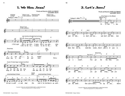 We Haz Jazz! (Musical) - Shaw/Jacobson - Singer\'s Edition 5 Pak