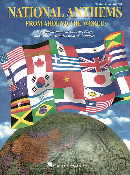 National Anthems from Around the World - Piano/Vocal/Guitar - Book