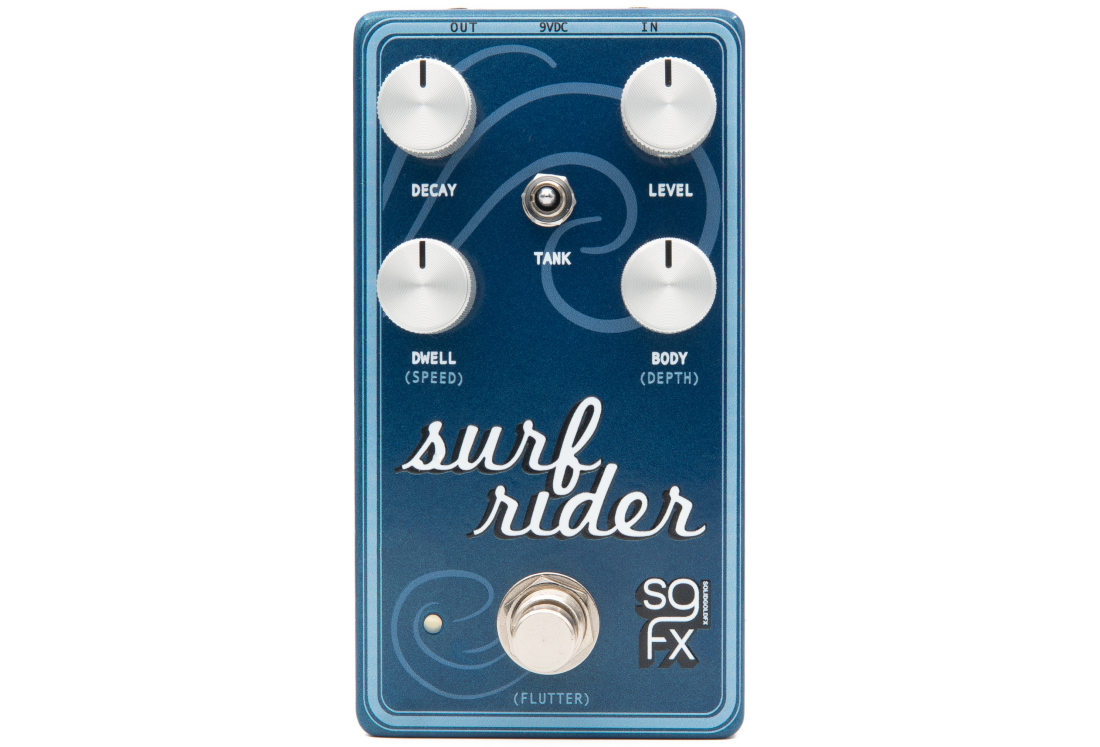 Surf Rider IV Spring Reverb and Modulation Pedal