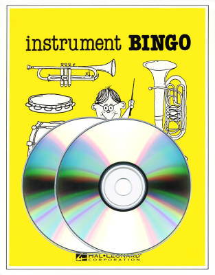 Hal Leonard - Instrument Bingo - Lavender - Game - Replacement CDs