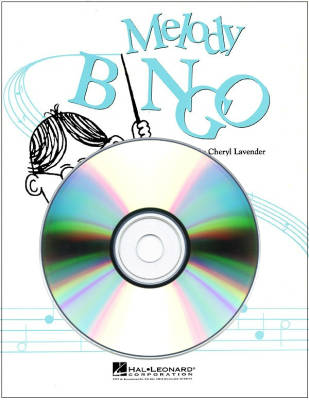 Hal Leonard - Melody Bingo - Lavender - Game - CD de remplacement