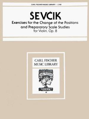 Exercises For The Change Of The Positions And Preparatory Scale Studies