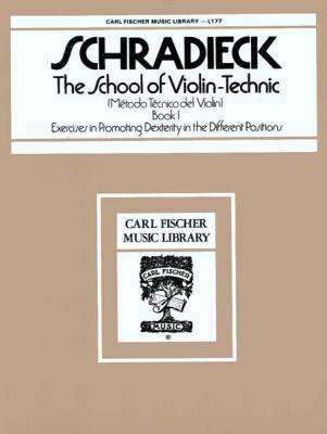 Carl Fischer - The School Of Violin-Technic