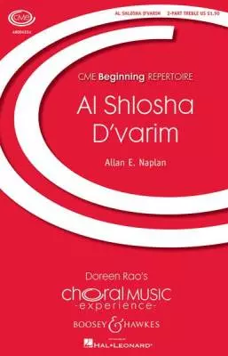 Boosey & Hawkes - Al Shlosha Dvarim