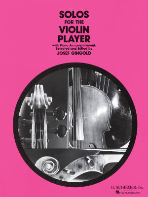 G. Schirmer Inc. - Solos for the Violin Player - Gingold - Violin/Piano - Book