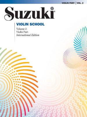 Suzuki Violin School, Volume 2 (International Edition) - Suzuki - Violin - Book