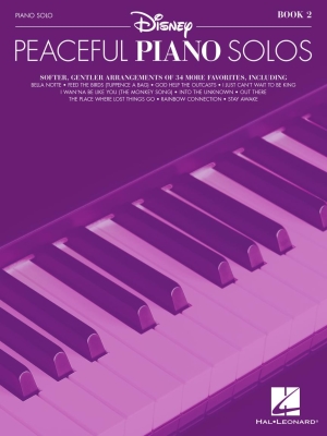 Disney Peaceful Piano Solos, Book 2 - Piano - Book