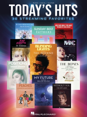 Hal Leonard - Todays Hits: 30 Streaming Favorites - Piano/Vocal/Guitar - Book