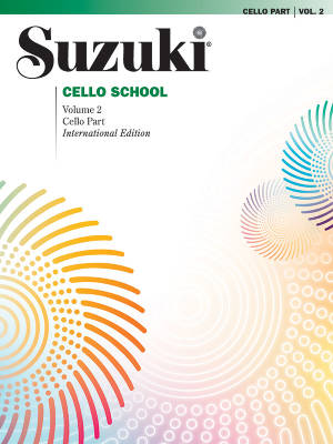 Suzuki Cello School, Volume 2 (International Edition) - Cello - Book