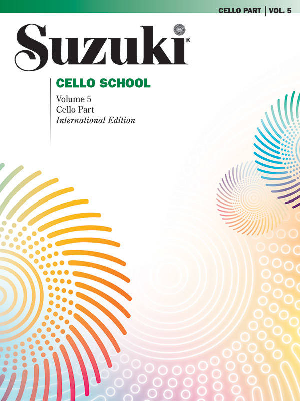 Suzuki Cello School, Volume 5 (International Edition) - Cello - Book