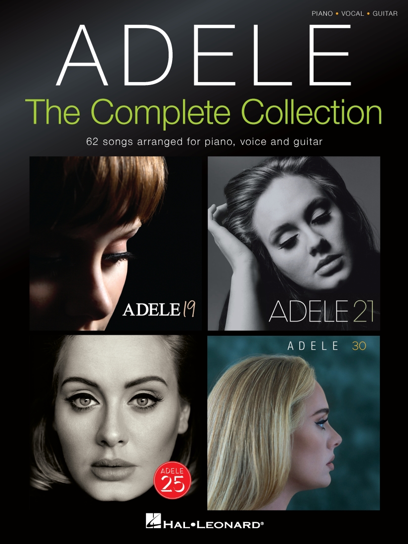 Adele: The Complete Collection - Piano/Vocal/Guitar - Book