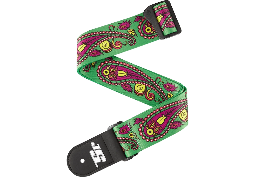 50mm Joe Satriani Woven Guitar Strap - Paisley