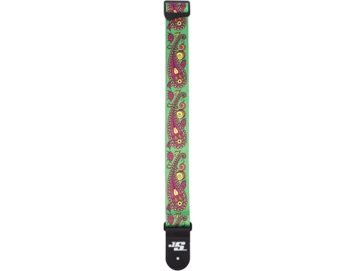 50mm Joe Satriani Woven Guitar Strap - Paisley