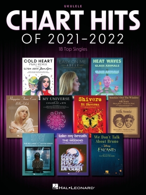 Chart Hits of 2021-2022 - Ukulele - Book