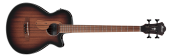 Ibanez - AEG24E Acoustic/Electric Bass Guitar - Mahogany Sunburst Gloss