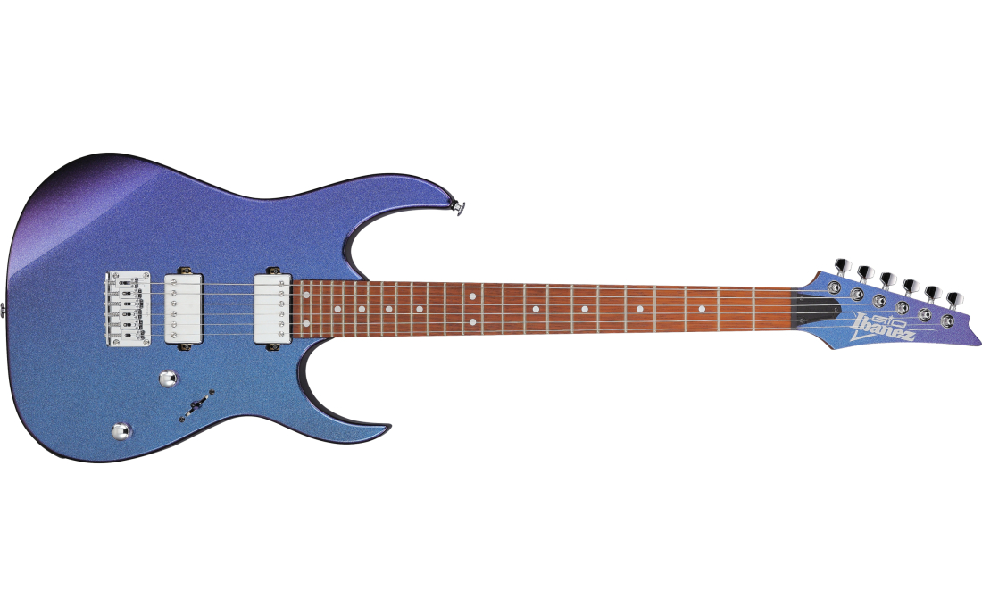 Ibanez GRG121SP Gio Electric Guitar Blue Metal Chameleon Long & McQuade