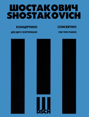Hal Leonard - Concertino Op. 94 - Shostakovich - Piano Duet (2 Pianos, 4 Hands) - Sheet Music