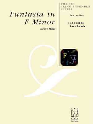 FJH Music Company - Funtasia in F Minor - Miller - Piano Duet (1 Piano, 4 Hands) - Sheet Music