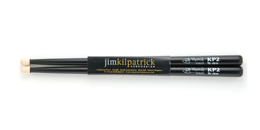 Jim Kilpatrick - Baguettes de caisse claire signature KP2 (noires)