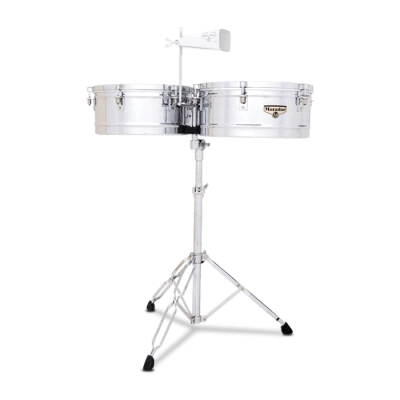 Latin Percussion - Matador 14 and 15  Timbales - Chrome