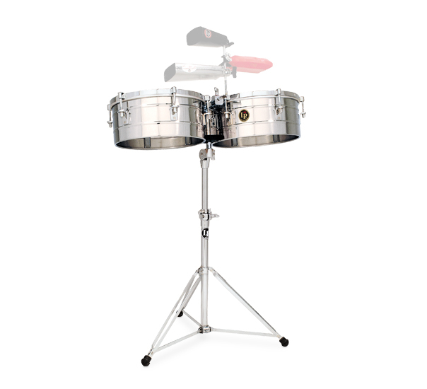14\'\' and 15\'\' Tito Puente Signature Timbales - Stainless Steel