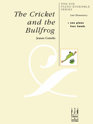 The Cricket and the Bullfrog - Costello - Piano Duet (1 Piano, 4 Hands) - Sheet Music