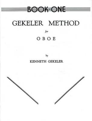 Belwin - Gekeler Method for Oboe, Book I