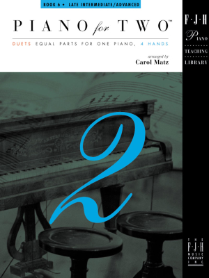 Piano for Two, Book 6 - Matz - Piano Duet (1 Piano, 4 Hands) - Book