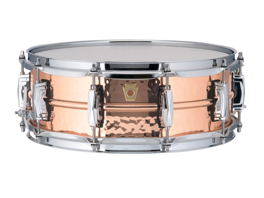 Copper Phonic Hammered 5x14\'\' Snare Drum - Copper