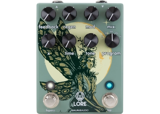 Walrus Audio - Lore Reverse Soundscape Generator Reverb Pedal