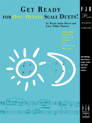Get Ready for One-Octave Scale Duets! - Rossi/Warren - Piano Duet (1 Piano, 4 Hands) - Book