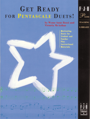 FJH Music Company - Get Ready for Pentascale Duets! - Rossi/McArthur - Piano Duet (1 Piano, 4 Hands) - Book