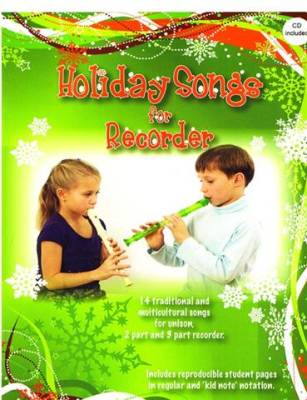 Holiday Songs for Recorder - Traditional/Gagne - Book/CD