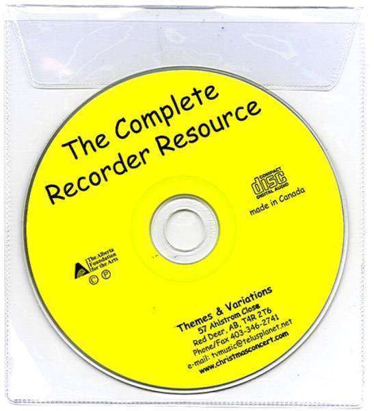 Recorder Resource CD 1 - Gagne - CD Only