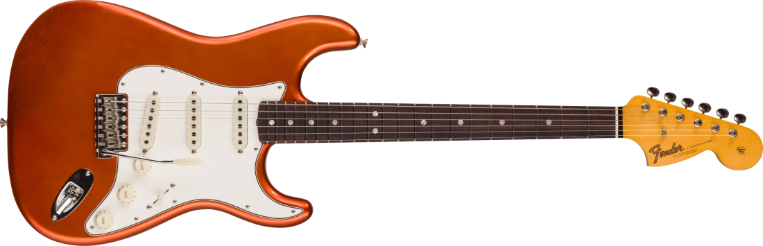 \'66 Stratocaster Deluxe Closet Classic, Rosewood Fingerboard - Faded Aged Candy Apple Red