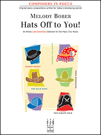 Hats Off to You! - Bober - Piano Duet (1 Piano, 4 Hands) - Book