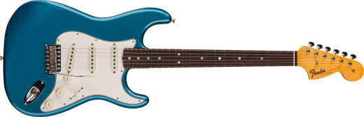 Fender Custom Shop - Stratocaster 66 ClosetClassic Deluxe  touche en palissandre (fini Aged Lake Placid Blue)