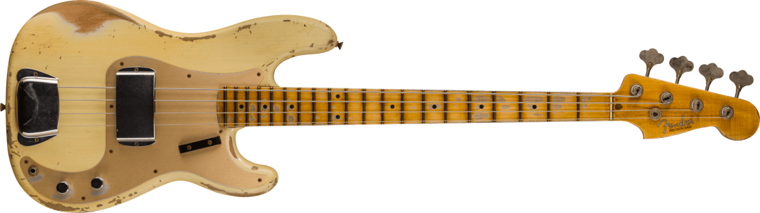 \'58 Precision Bass Heavy Relic, Maple Neck - Vintage White