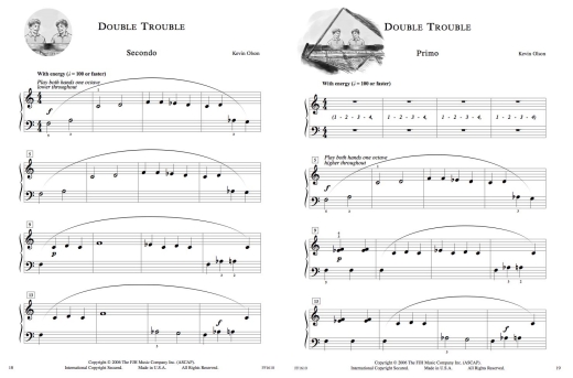 In Recital Duets, Volume One, Book 1 - Marlais - Piano Duet (1 Piano, 4 Hands) - Book/Audio Online