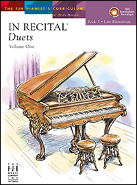 FJH Music Company - In Recital Duet, VolumeOne, Book3 Marlais Duos pour piano (1piano, 4mains) Livre/Audio en ligne