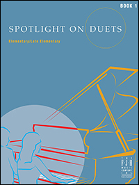 Spotlight on Duets, Book 1 - Piano Duet (1 Piano, 4 Hands) - Book