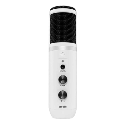 Mackie - Limited Edition USB Condensor Microphone - Arctic White