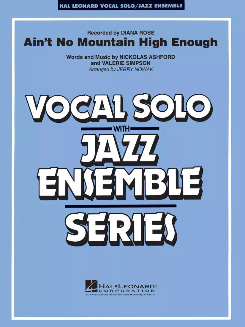 Ain\'t No Mountain High Enough - Ashford/Simpson/Nowak - Vocal/Jazz Ensemble