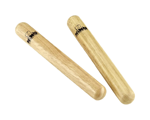 Meinl - Nino Pack of Wood Claves - 6 Pairs