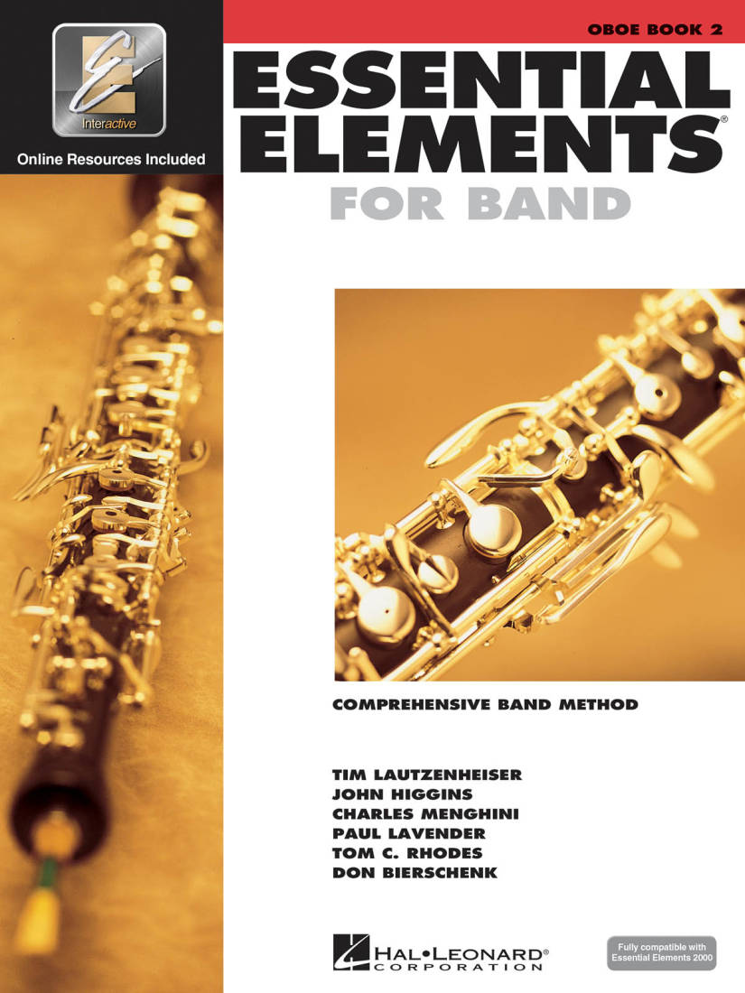 Essential Elements for Band Book 2 - Oboe - Book/Media Online (EEi)
