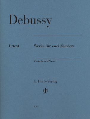 Works for two Pianos - Debussy/Heinemann - Piano Duet (2 Pianos, 4 Hands) - Book