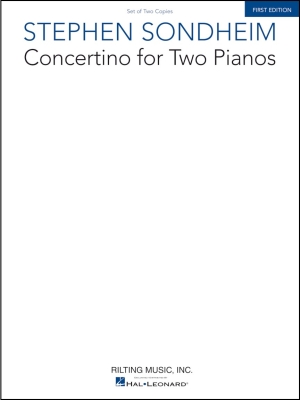 Concertino for Two Pianos - Sondheim - Piano Duet (2 Pianos, 4 Hands) - Book (2 Copies)