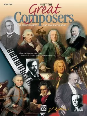 Alfred Publishing - Meet the Great Composers, Book 1 - Hinson/Montgomery - Classroom - Piano Book